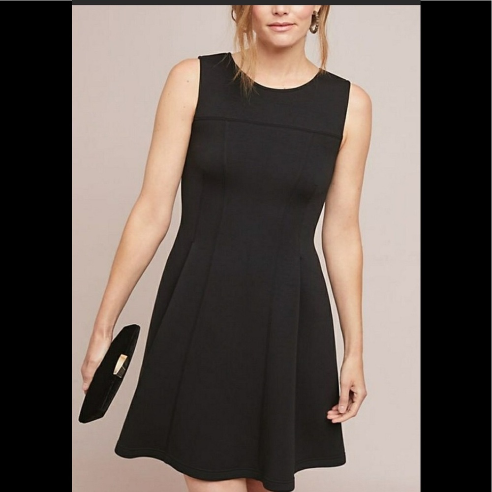Maeve Anthropologie debutante back zip dress‎ nwot